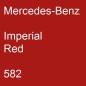 Preview: Mercedes-Benz, Imperial Red, 582.